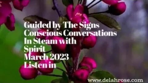 Guided By The Signs; (Apologies this cuts short at end) Conscious Conversations 20th March 2023