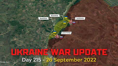 Ukraine expands control east of Oskil river & north of Lyman | Russians attack Odradivka & Zaitseve