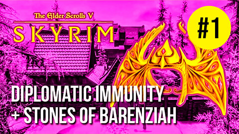 The Elder Scrolls V: Skyrim #1 - Diplomatic Immunity + Stones of Barenziah (PT-BR)