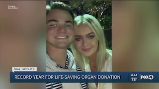Record-breaking organ donation