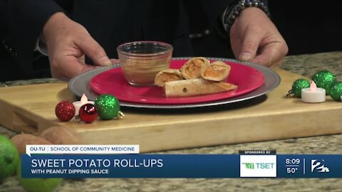 Shape Your Future Kitchen: Sweet Potato Rollups with Spicy Peanut Sauce