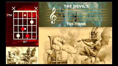 Devils Tritone Discordant Chord Satan Organized Parties In Heaven Music Director For Eternity Past