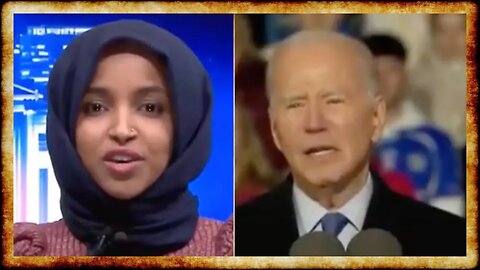 Ilhan Omar CLOWNS HERSELF in CRINGE Biden Endorsement