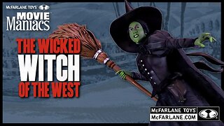 McFarlane Toys Movie Maniacs The Wicked Witch of the West @TheReviewSpot
