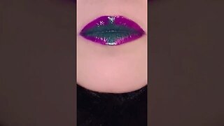 Lip Makeup Tutorial Lip Art Glitter #makeup #shorts #short #viral #shortvideo #lipswatches #grwm