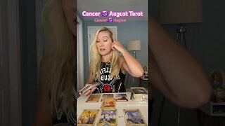 Cancer ♋️ august tarot #cancer #tarot #tarotcards