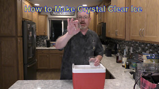 How to make Crystal Clear Ice
