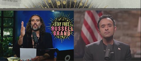 Vivek Ramaswamy: Biden Role in Ukraine WAR; Revolution of the Deep State! - w' Russel Brand