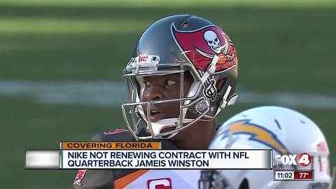 Nike part ways with NFL superstar Jameis Winston