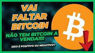 MENOR NÚMERO DE BTC NAS CORRETORAS EM 5 ANOS