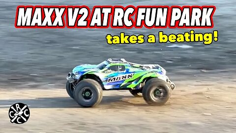 Maxx V2 w/ Widemaxx Bash at RC Fun Park At The Tower