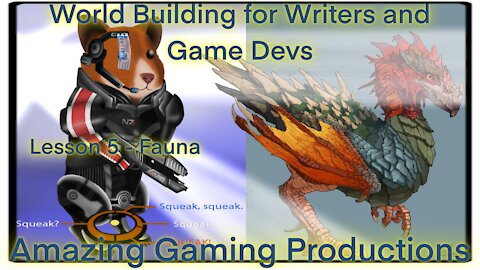 World Building for Writers and Game Devs | Episode 5 - Fauna