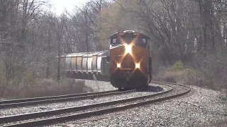 CSX M369 Manifest Mixed Freight Train from Lodi, Ohio March 29, 2024