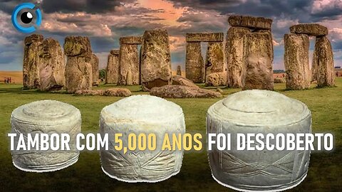 DESCOBERTA: TAMBOR DE PEDRA DE 5,000 ANOS 'Uma das peças mais importantes da arte britânica"