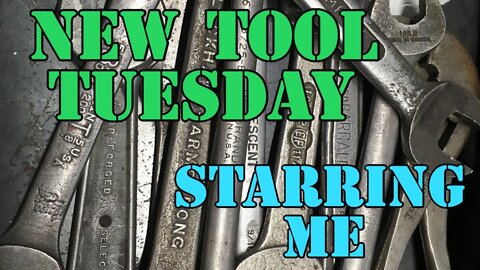 New Tool Tuesday - Starring Me with OLD TOOLS on Tuesday