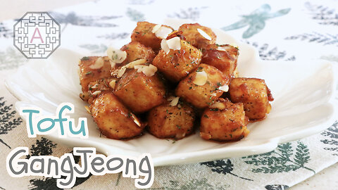 Korean Sweet and Crunchy Tofu (두부 강정) | Aeri's Kitchen