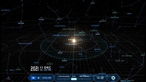 MONEO | #SolarSystemScope #Stellarium 🌞☾ Mercury ☥ Occultation