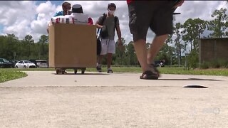 Florida Gulf Coast students move into campus dorms
