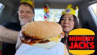 Hungry Jacks Cheeseburgers Made Interesting... We Try All 3!