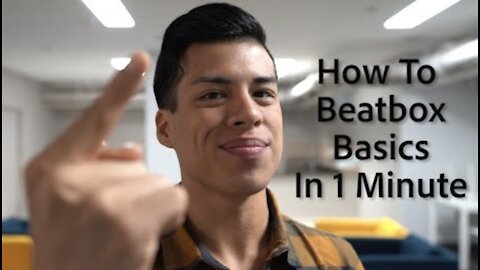 How To Beatbox Basics in 1 Minute!