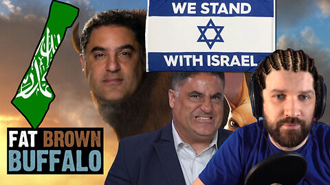 The fat brown buffalo debates Destiny about the war in Israel