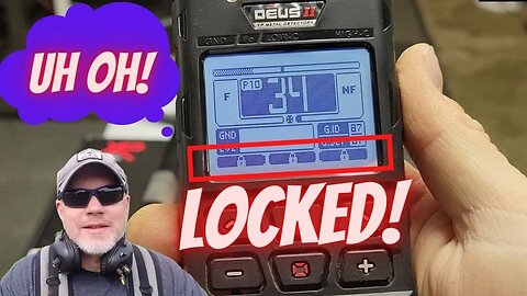 What Can You Do If The XP Deus II Screen Locks in Diving Mode? Get The Answer Here!