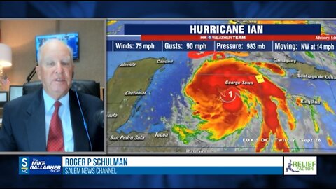 860am Tampa News Anchor Roger P. Schulman joins Mike to discuss Hurricane Ian's gradual descent towards Florida