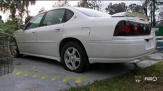 77-year-old woman saves herself from flames during the Collier County wildfire