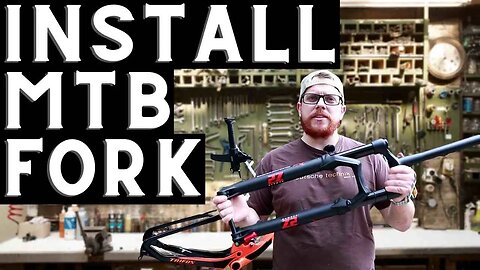 HOW TO Install a Mountain Bike Fork | Marzocchi BOMBER Z2 | Project Trifox