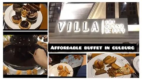 Villa The Grand Buffet | affordable place for hi tea and buffet | family night out | fiza farrukh
