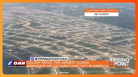 Aerial Footage: Largest No-Go Illegal Alien Sanctuary in America | TIPPING POINT 🟧