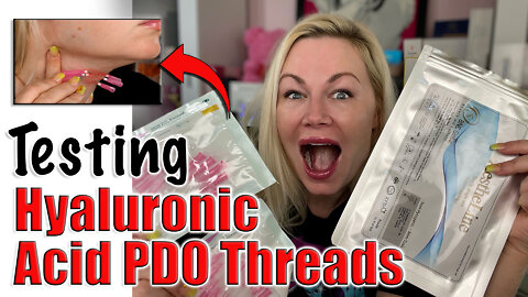 TESTING OUT Hyaluronic Acid PDO Threads from AceCosm.com | Code Jessica10 Saves you Money!