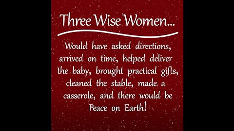 Three Wise Women [GMG Originals]