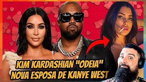 Relação tensa: Kim Kardashian "detesta" nova esposa de Kanye West