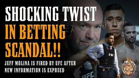 Jeff Molina FIRED by UFC After SHOCKING TWIST in Betting Scandal!! Krause Accomplice EXPOSED!!
