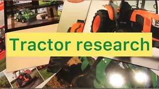 Tractor Research #Kubota #JohnDeere￼