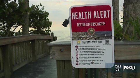 Red tide health alert