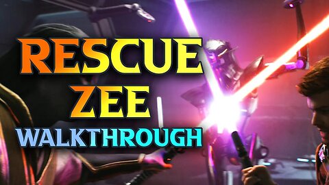 Rescue Zee From The Lucrehulk Walkthrough - Jedi Survivor Gameplay Guide