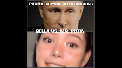 Putin funny emotions from Bella poarch