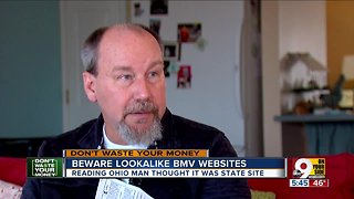 Beware lookalike BMV and DMV websites