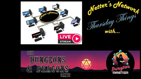 Netter's Network Thursday Things: With Guest Host OURDNDGAME