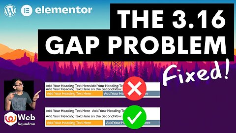 Fix the Elementor 3.16 Update Gap Problem - Elementor Wordpress Tutorial