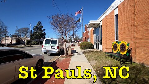 I'm visiting every town in NC - St Pauls, North Carolina