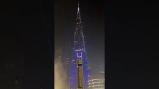 Burj Khalifa Dubai Laser show #burjkhalifa #lasershows #uae #shorts