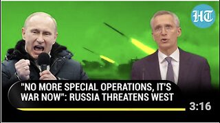 'State Of War': Russia's Alarming Warning For West As NATO Leader Fears 'Ukraine's Could Fall Soon'