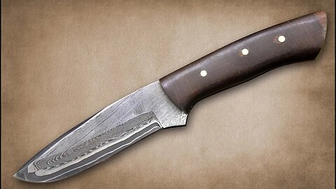 San Mai Damascus Steel Camping Hunting Knife Utility Knife G-10 Micarta Handle Leather Knife Case