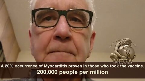 A 20% occurrence of Myocarditis proven in those who took the vaccine. 200,000 people per million