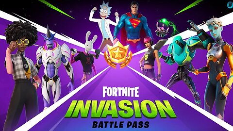 *NEW FORTNITE SEASON 7 GAMEPLAY! BATTLE PASS UNLOCKED, UFO EVENT, NEW MAP! (Fortnite Battle Royale)