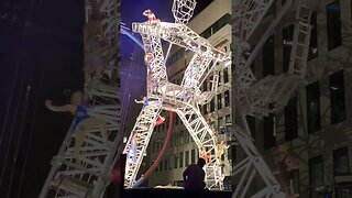 Montréal cirque rehearsal with the giant #montreal #travel