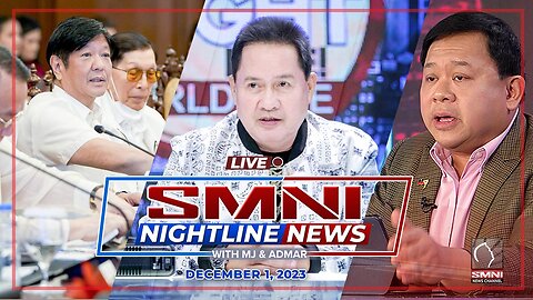 LIVE: SMNI Nightline News with MJ Mondejar and Jade Calabroso | December 1, 2023